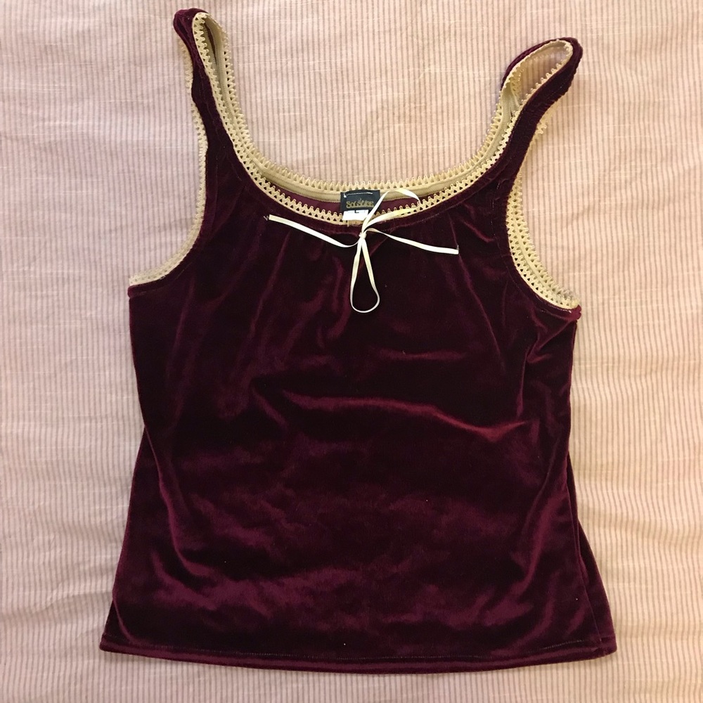 Solstice Intimates Velvet Cami